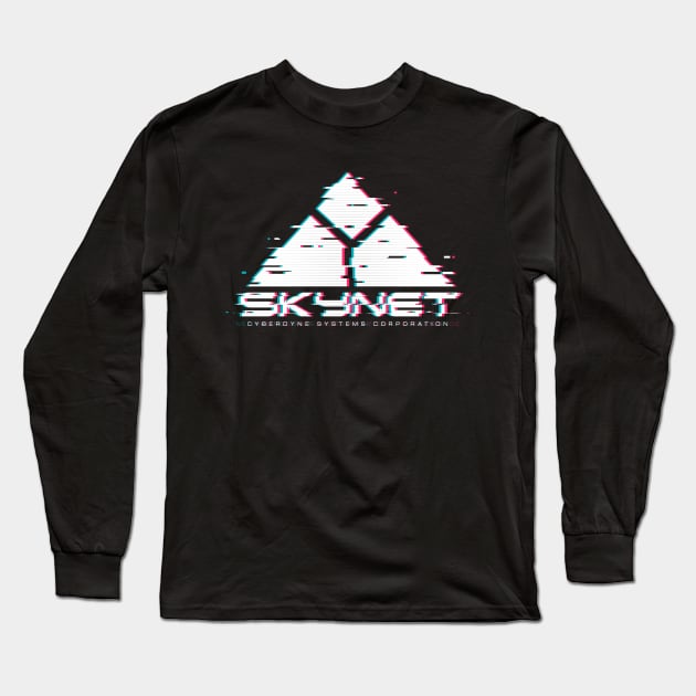 Skynet Glitch Long Sleeve T-Shirt by Getsousa